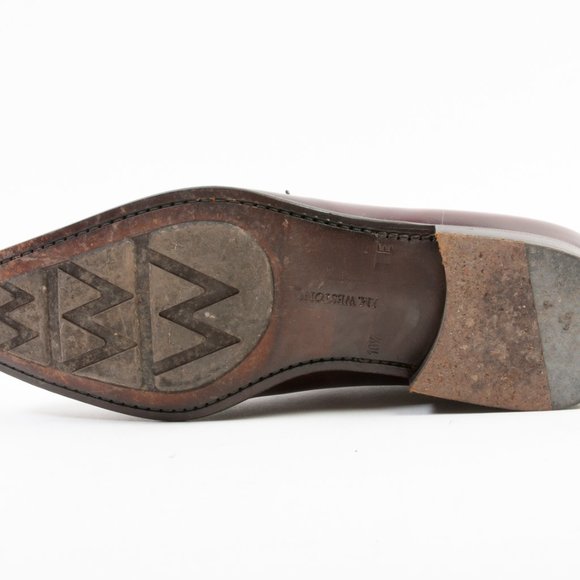 J.M. Weston Chestnut Brown Longwing Shoes - Picture 7 of 7